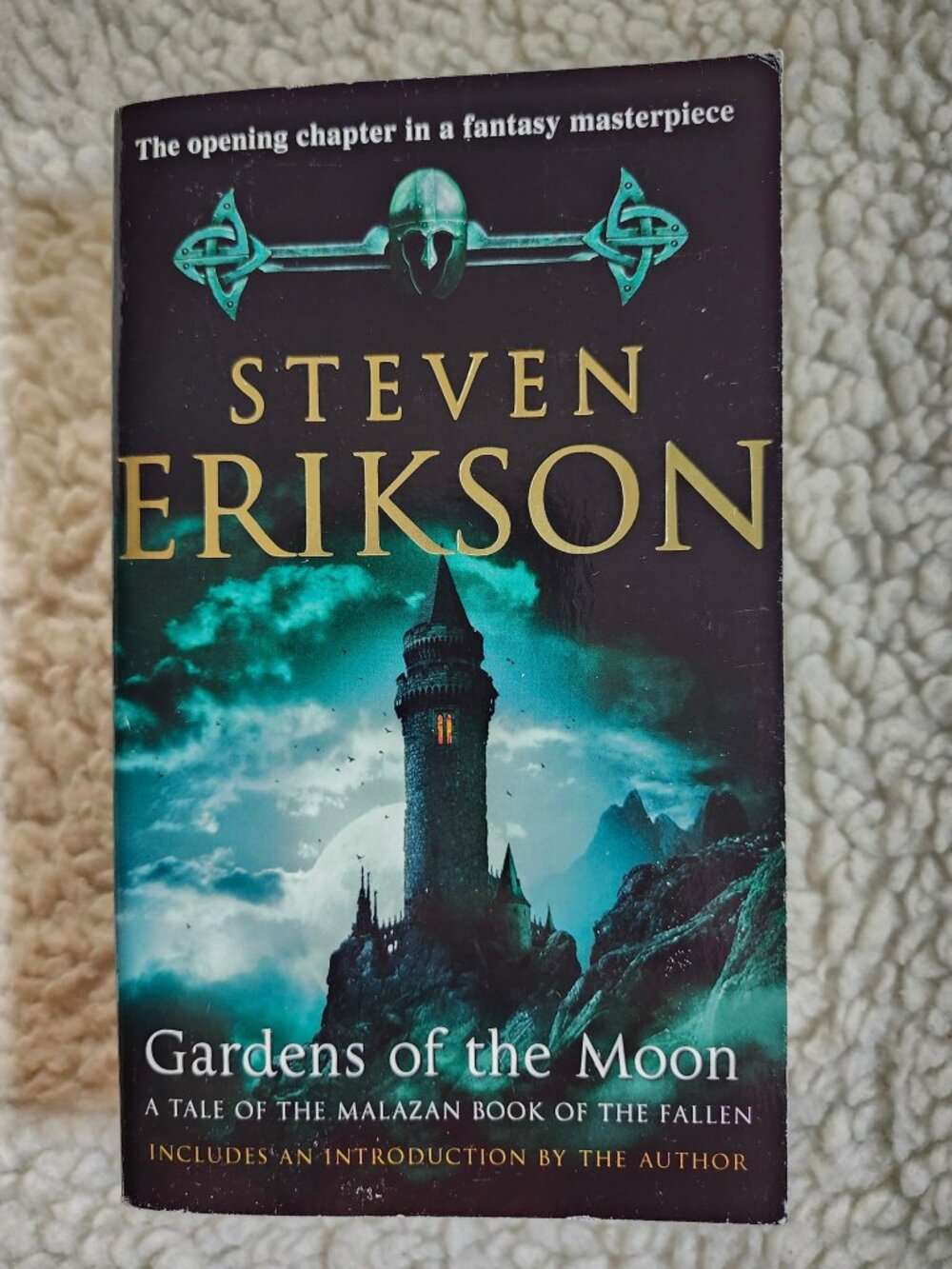 Gardens of the Moon Steven Erikson Paperback Bantam Fantasy Novel Malazan Series